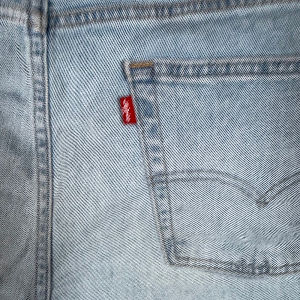 Levis 510 Mens Jeans Light Wash Blue Denim 36x30 (Fits 36x23) - Picture 11 of 12